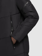 khujo-coat-sonje6-black-damen-steppmantel-wadenlang image 8