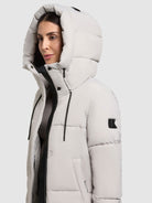 khujo-coat-lumra2-platinum-gray-wadenlanger-steppmantel-regular-fit image 7
