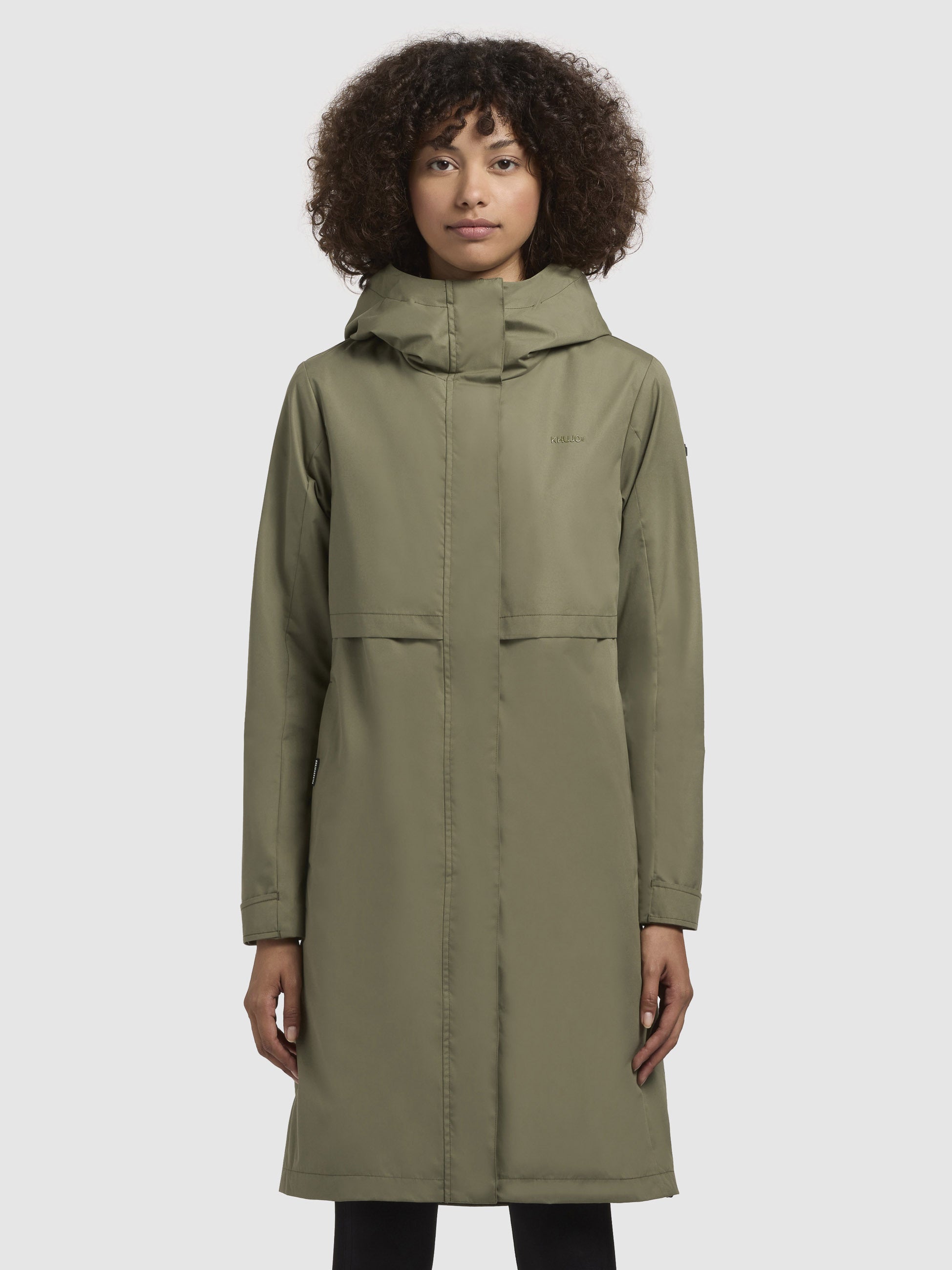 khujo-mantel-talvi-helloliv-damen-kurzmantel-slim-fit-mit-kapuze image 4