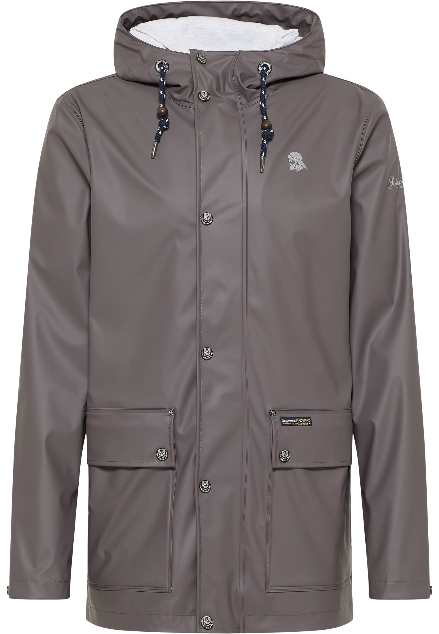 schmuddelwedda-herren-regenjacke-wasserdicht-langarm-rei-verschluss-und-druckkno image 6