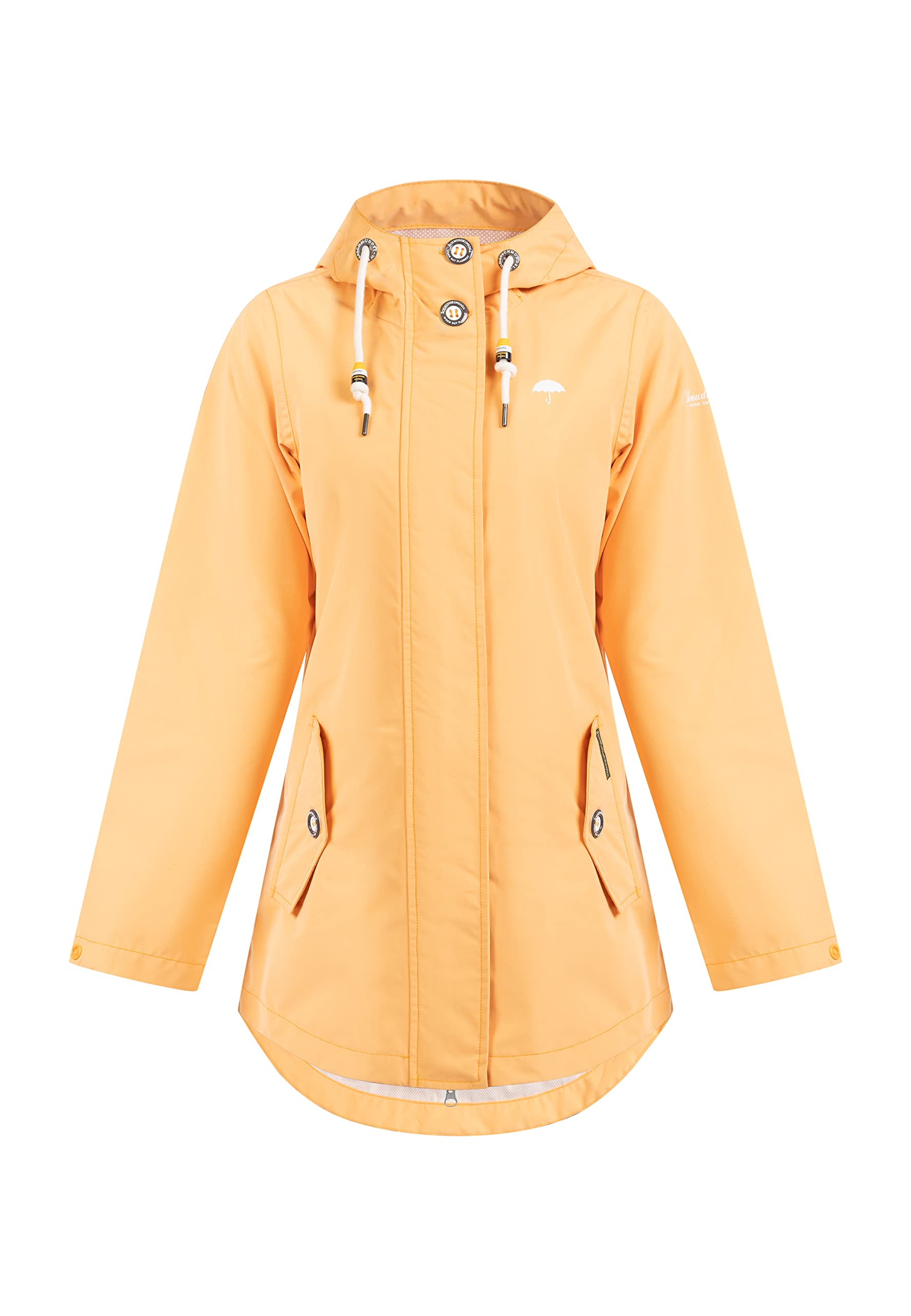 schmuddelwedda-damen-regenjacke-aus-recyceltem-material-nachhaltige-wetterjacke image 1