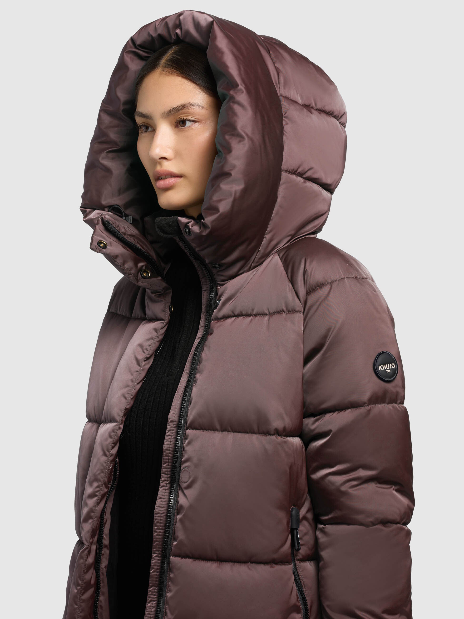 khujo-jacke-suda-orchid-lilac-gl-nzende-winter-steppjacke-loose-fit-damen image 7