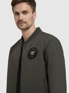 khujo-jacket-cicco-dark-green-damen-blouson-varsity-leicht-wattiert image 7