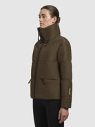 khujo-flaire-winterjacke-dunkel-olive image 5