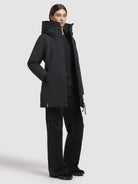 khujo-viona5-damen-jacke-winterjacke-dunkelgrau-wasserabweisend image 2