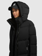 khujo-coat-luga2-black-langer-wintermantel-damen-wattiert image 7
