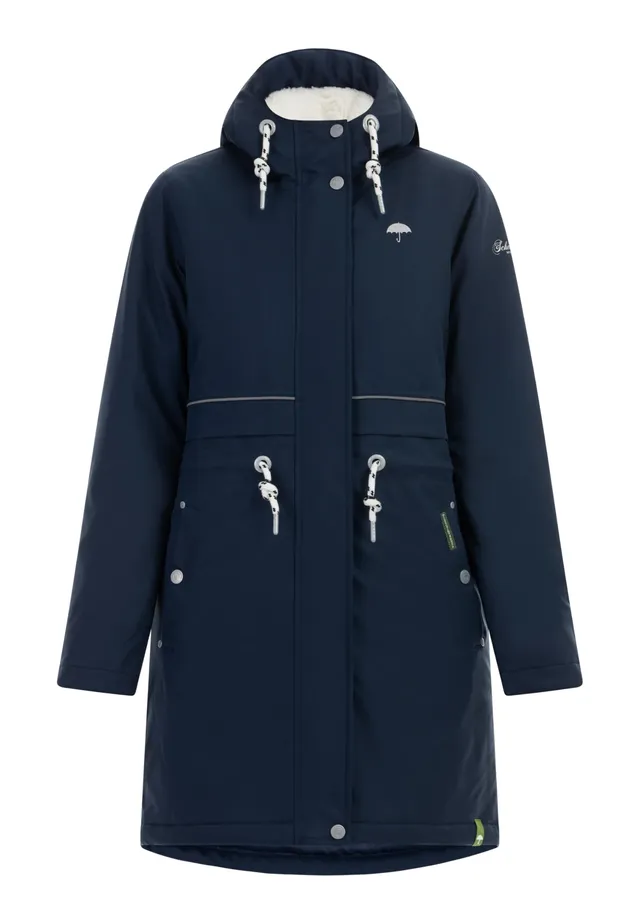 schmuddelwedda-damen-winterparka-langer-gef-tterter-outdoor-parka image 1