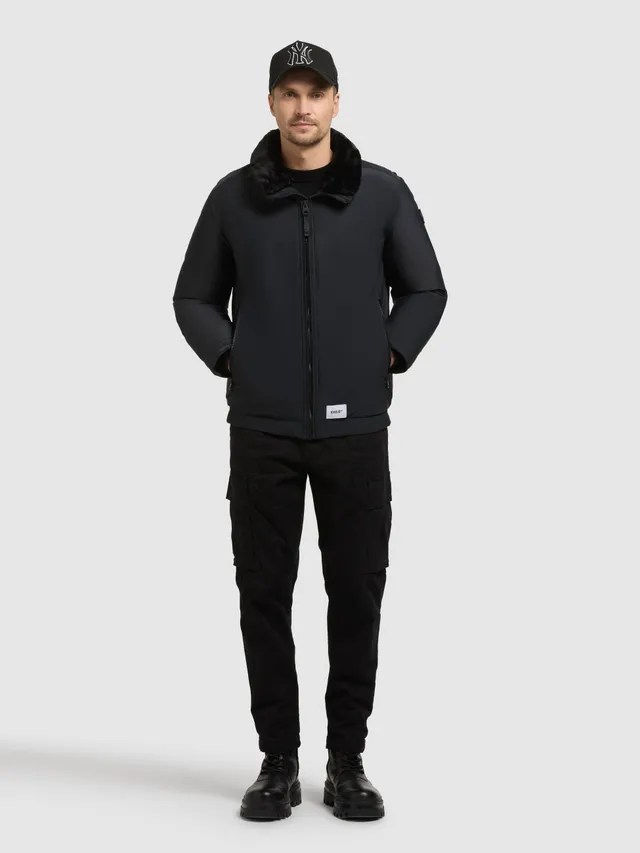 khujo-jacke-huey-obrage-gray-blouson-h-ftlang-mit-teddyfleece image 1