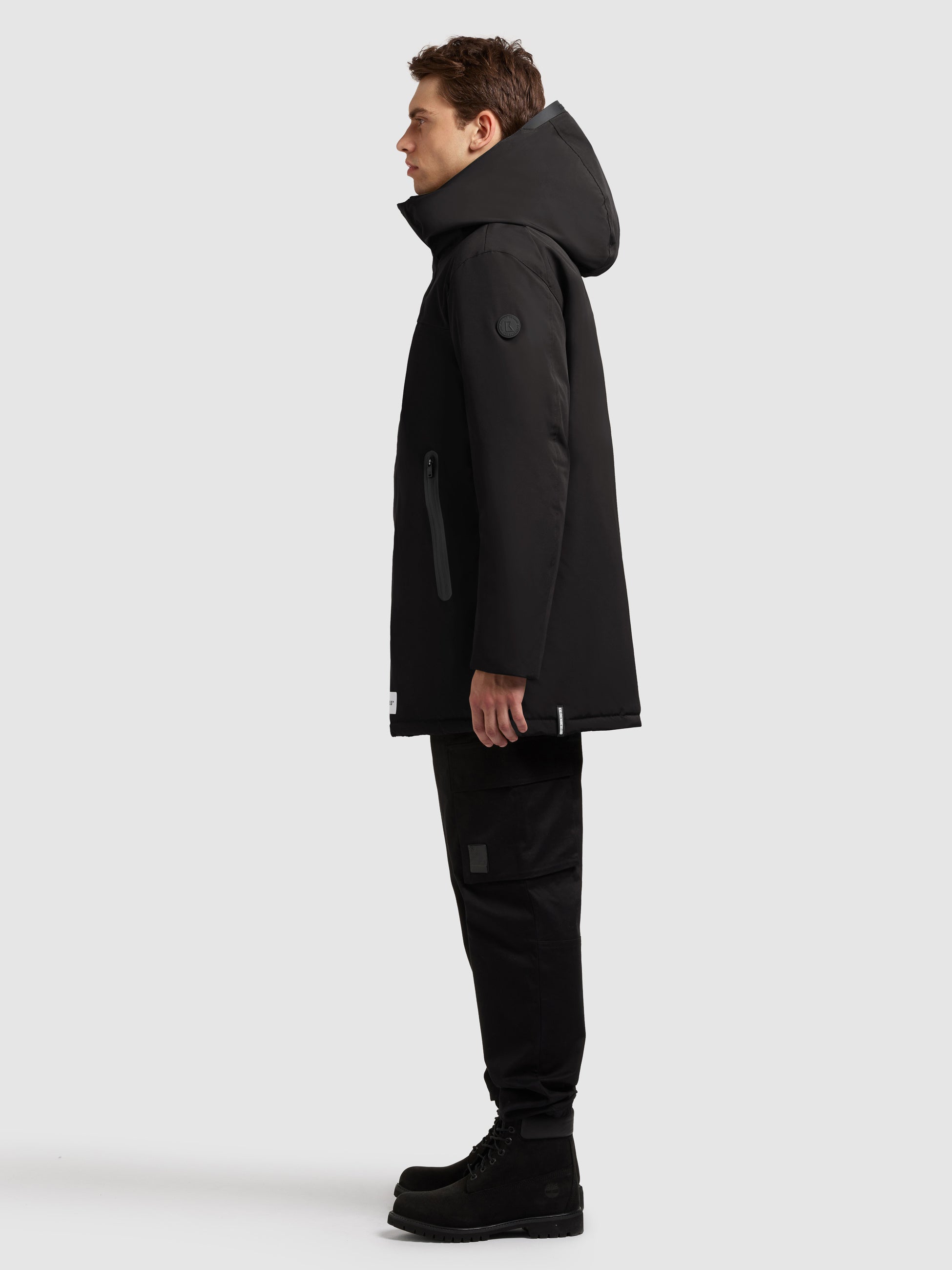 khujo-jacke-kann2-black-herren-parka-wattiert image 5