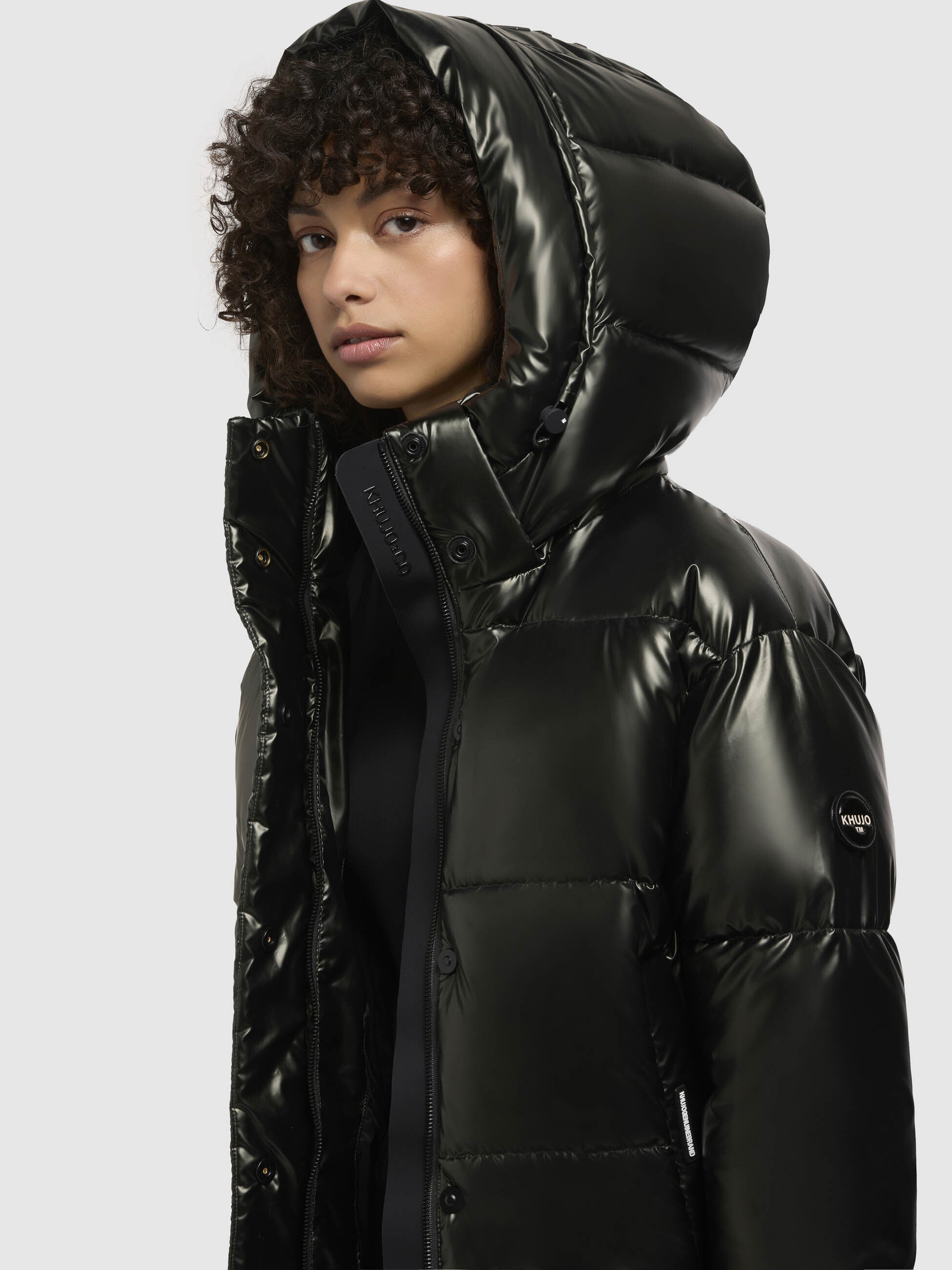 khujo-jacke-devina-shiny-dunkelgr-n-damen-steppjacke image 7