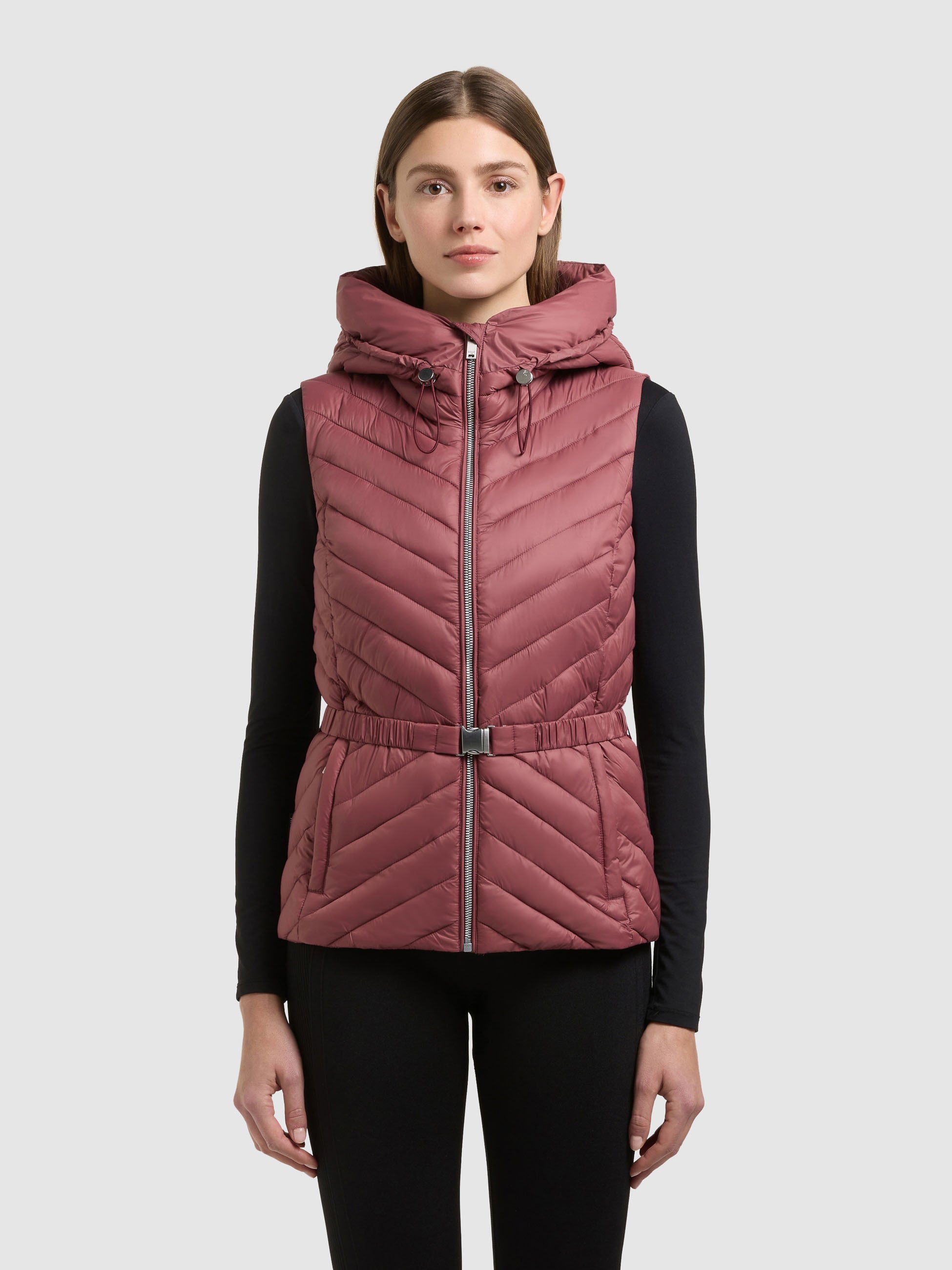 khujo-demie-damen-steppweste-fuchsia-slim-fit-mit-g-rtel image 4