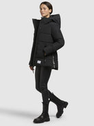 khujo-manc-damen-winterjacke-black image 2