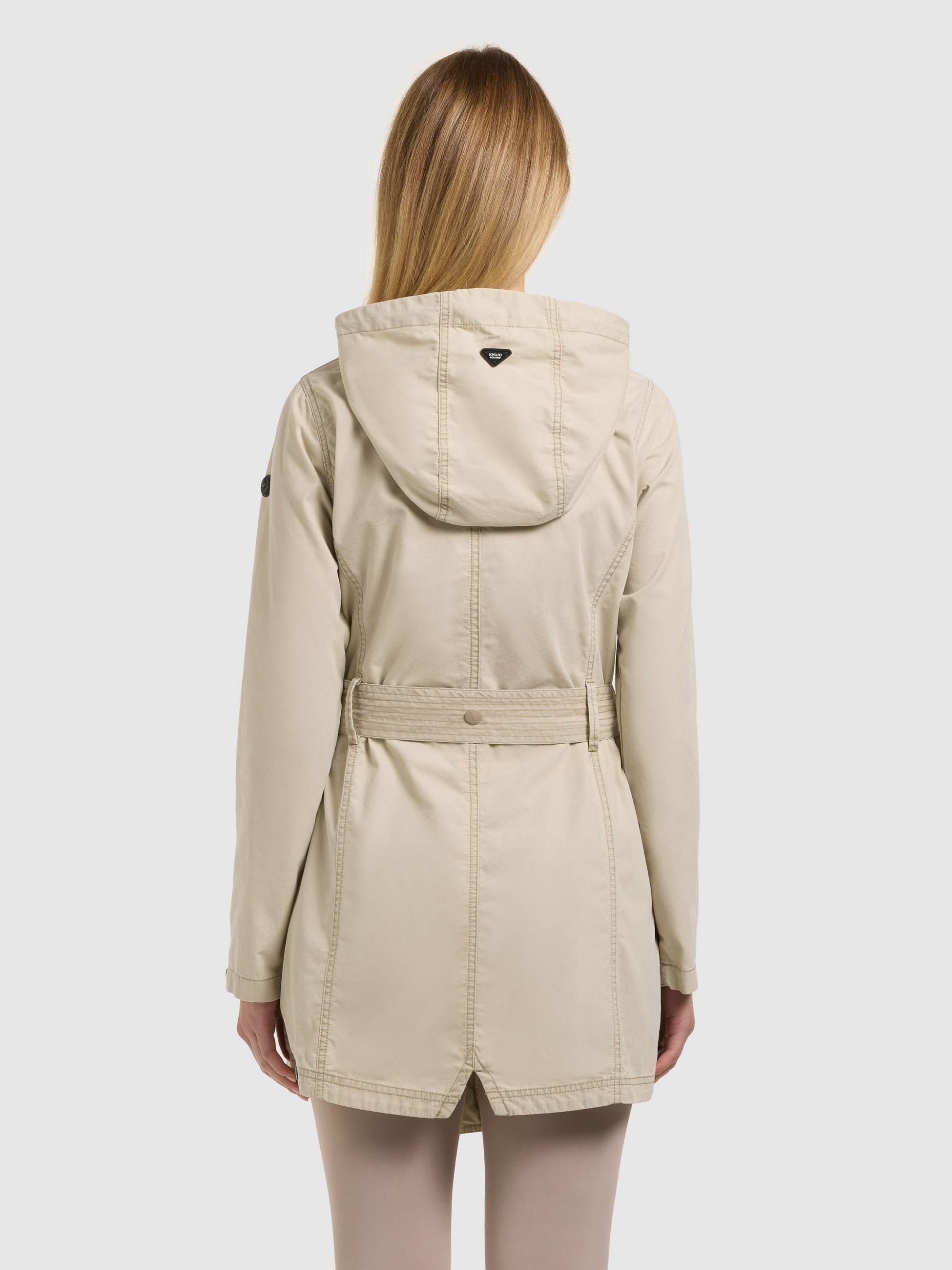 khujo-prea-damen-sommerparka-moussy-beige-vintage-look image 3