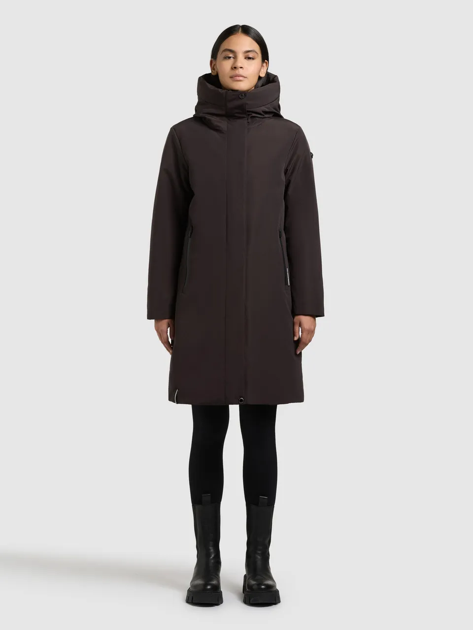 khujo-mantel-nellen2-moody-plum-warm-wattierter-wintermantel-damen-loose-fit image 1