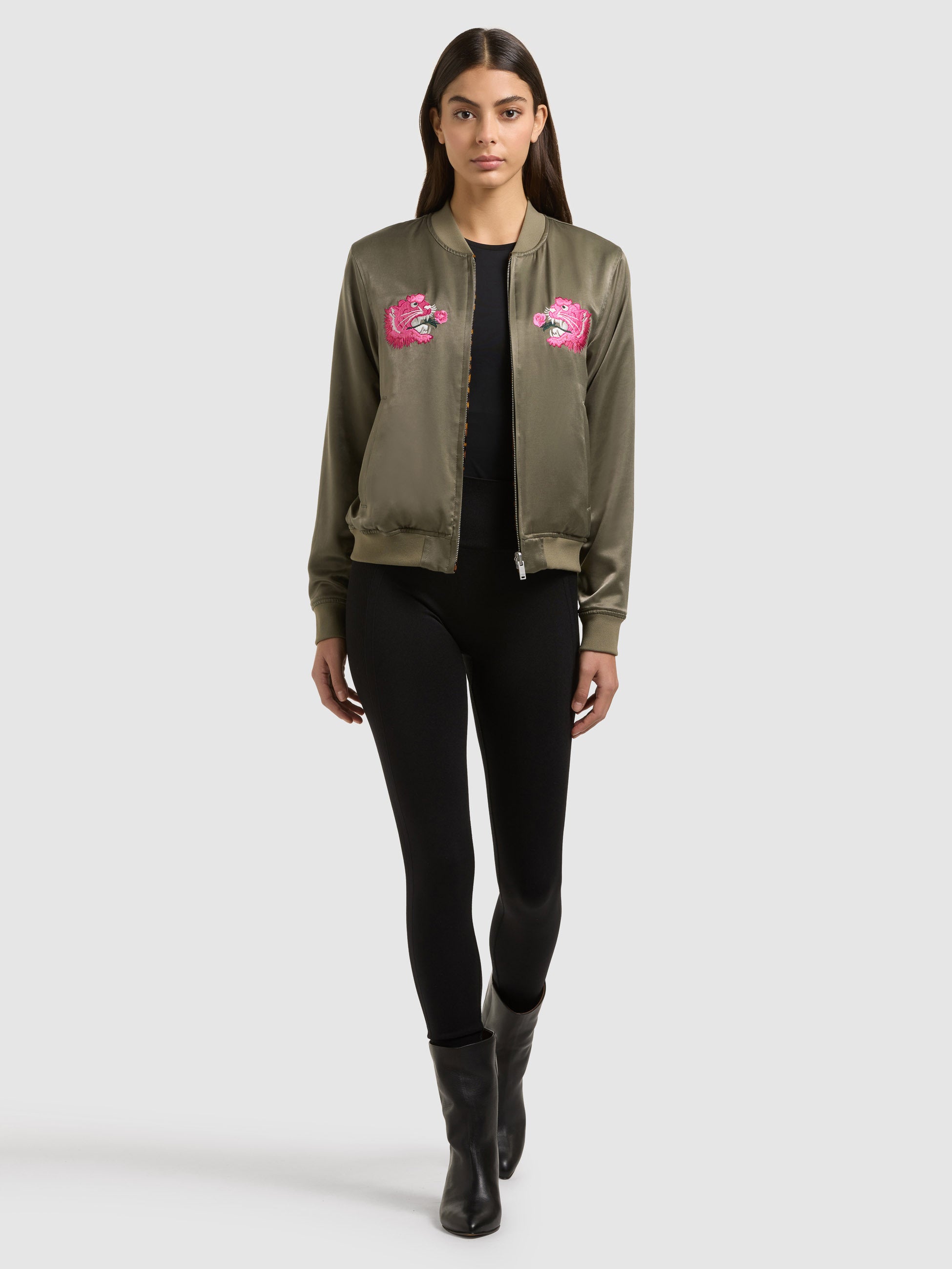 khujo-ruby-damen-wendejacke-ivy-green image 6