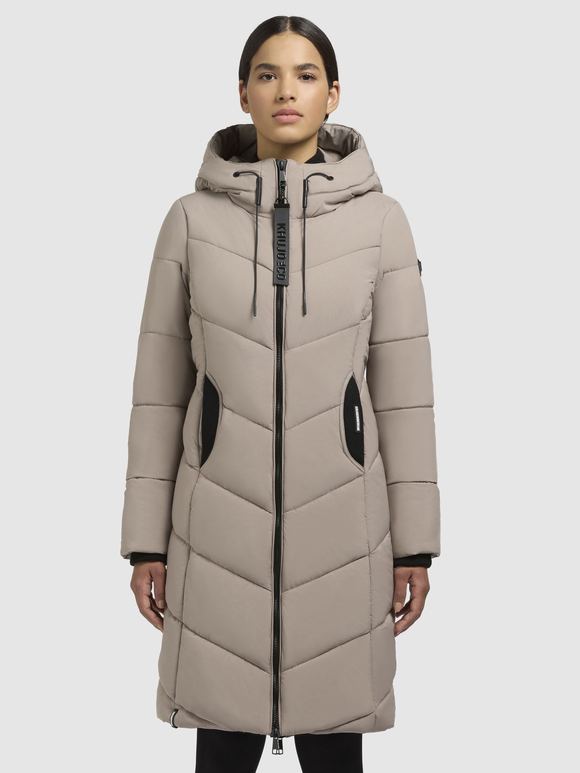 khujo-mantel-aribay5-graubeige-lange-steppjacke-f-r-damen image 4
