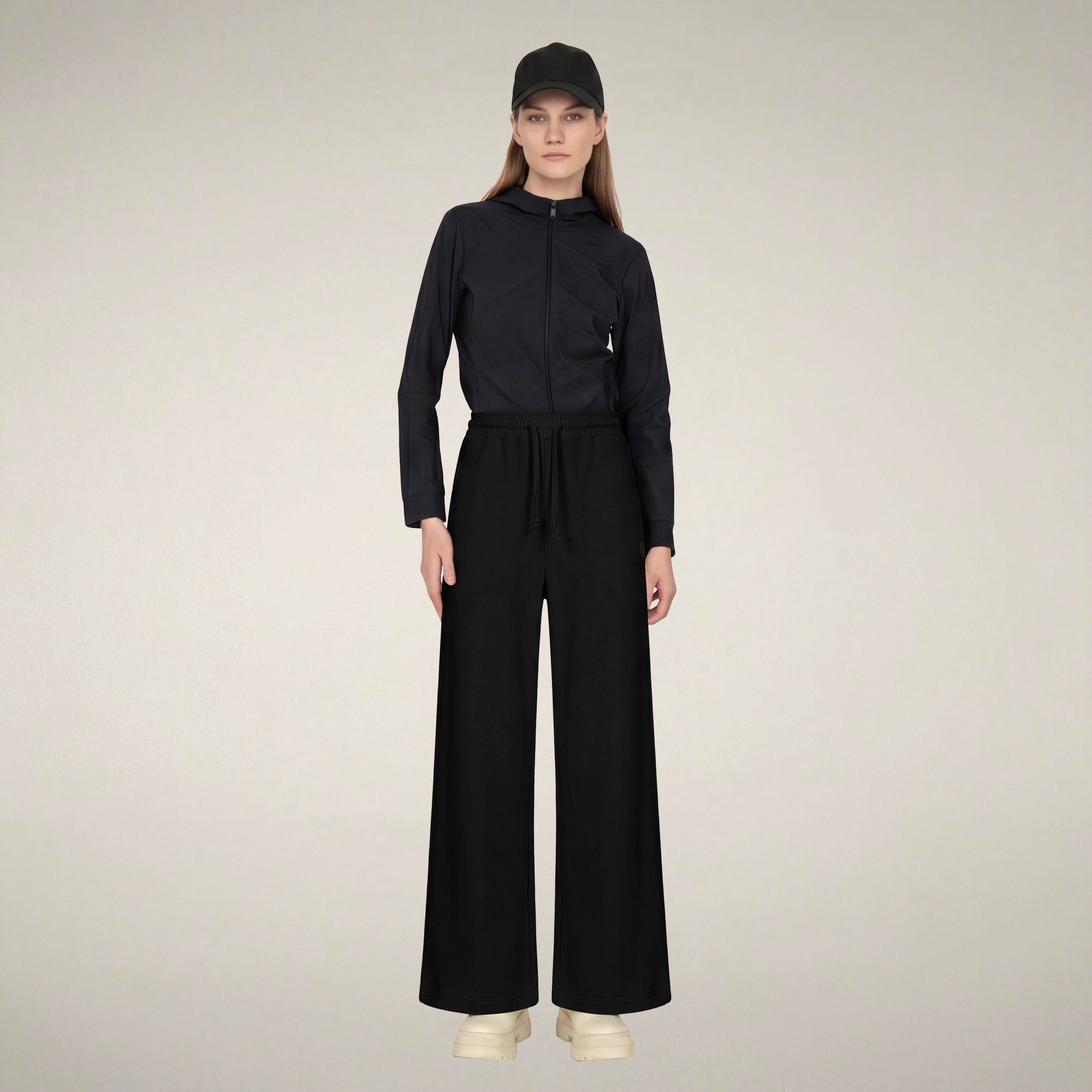 save-the-duck-izumi-damen-hose-schwarz-relaxed image 1