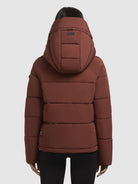 khujo-jacke-sume-damen-steppjacke-dunkelrot image 3
