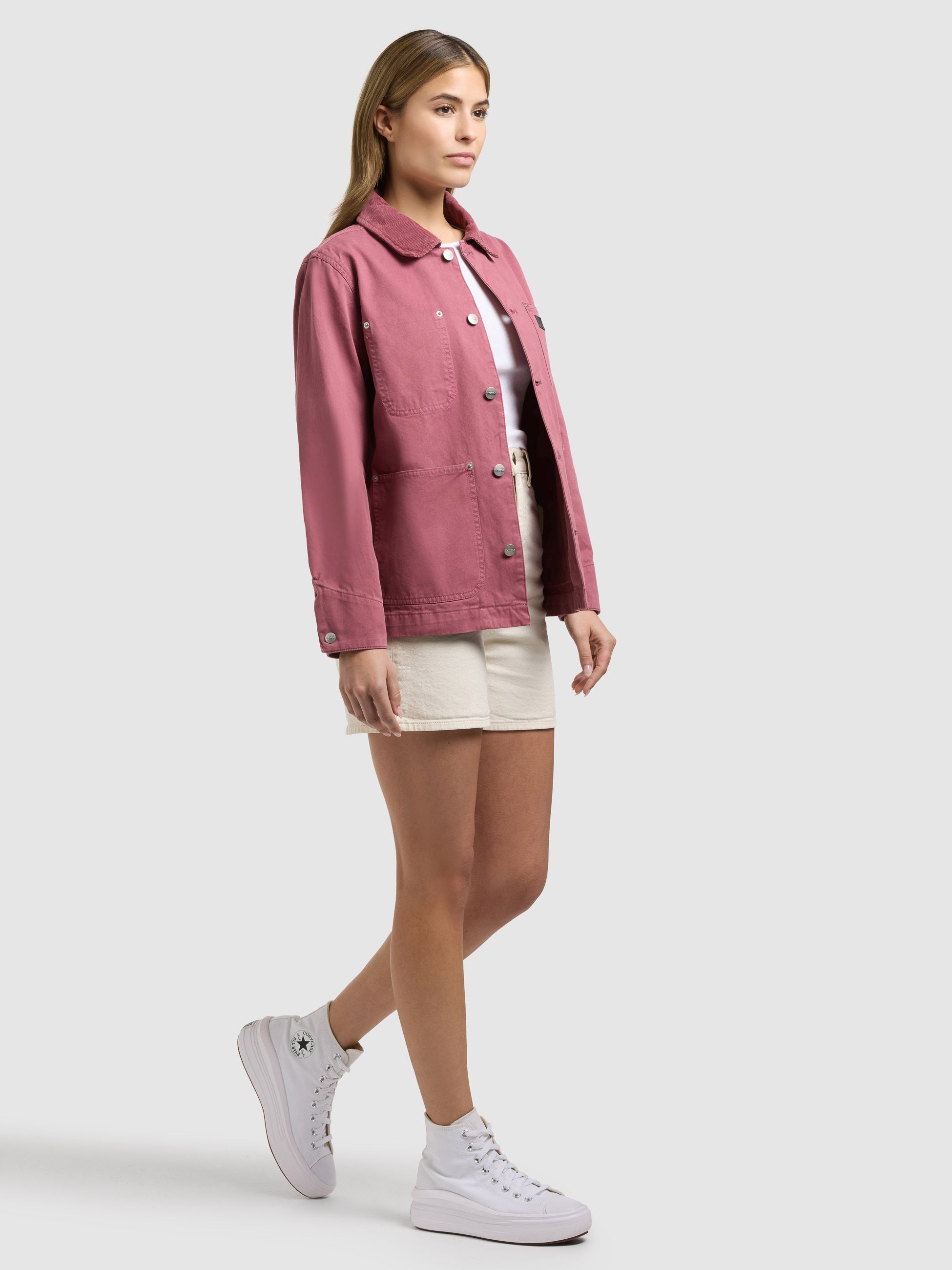 khujo-jacke-suzy-fuchsia-fieldjacket-sommerjacke image 2