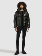 khujo-jacke-devina-shiny-dunkelgr-n-steppjacke-regular-fit-h-ftlang image 2