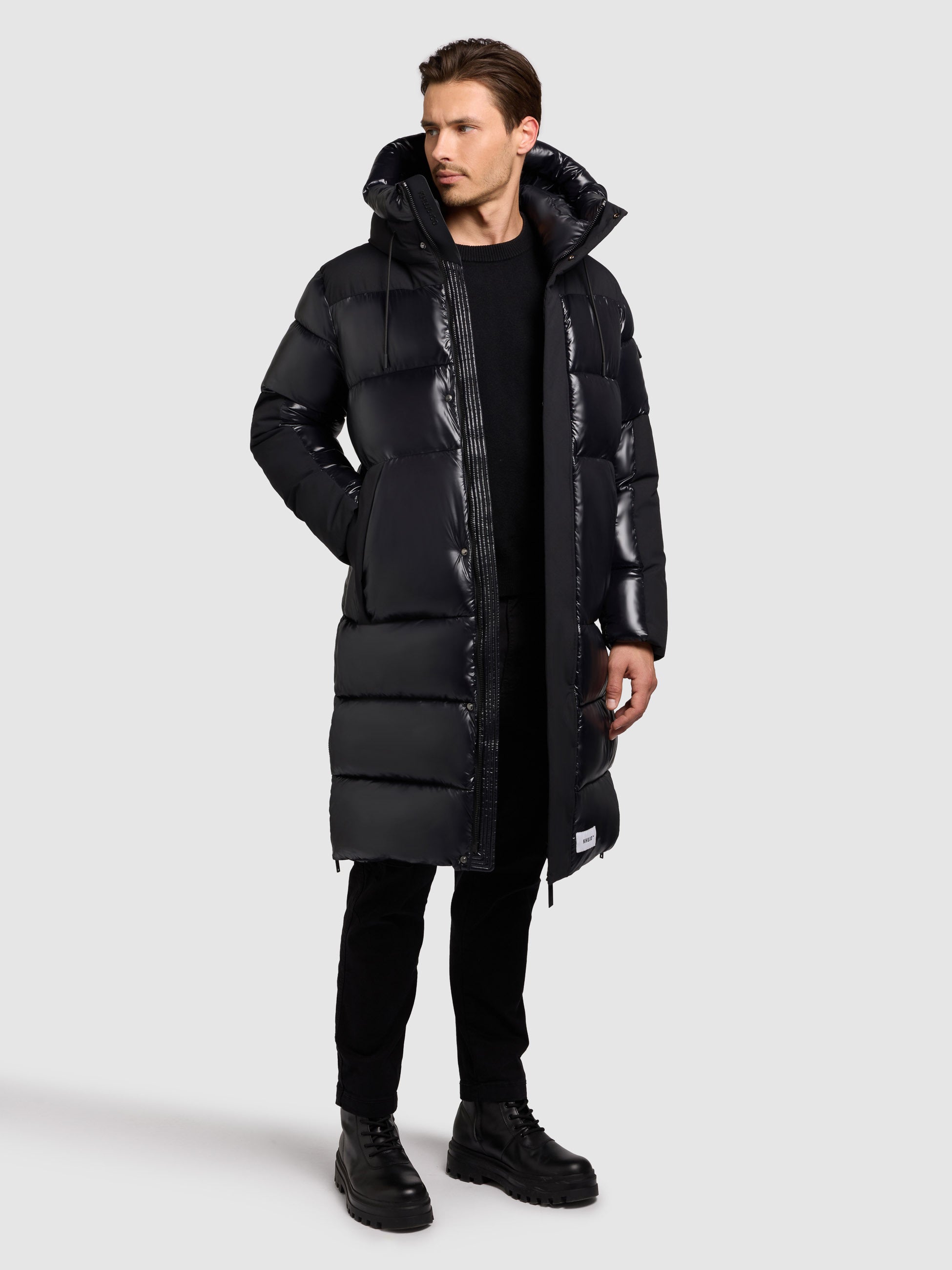khujo-mantel-ogir-black-gl-nzender-steppmantel-im-loose-fit image 6