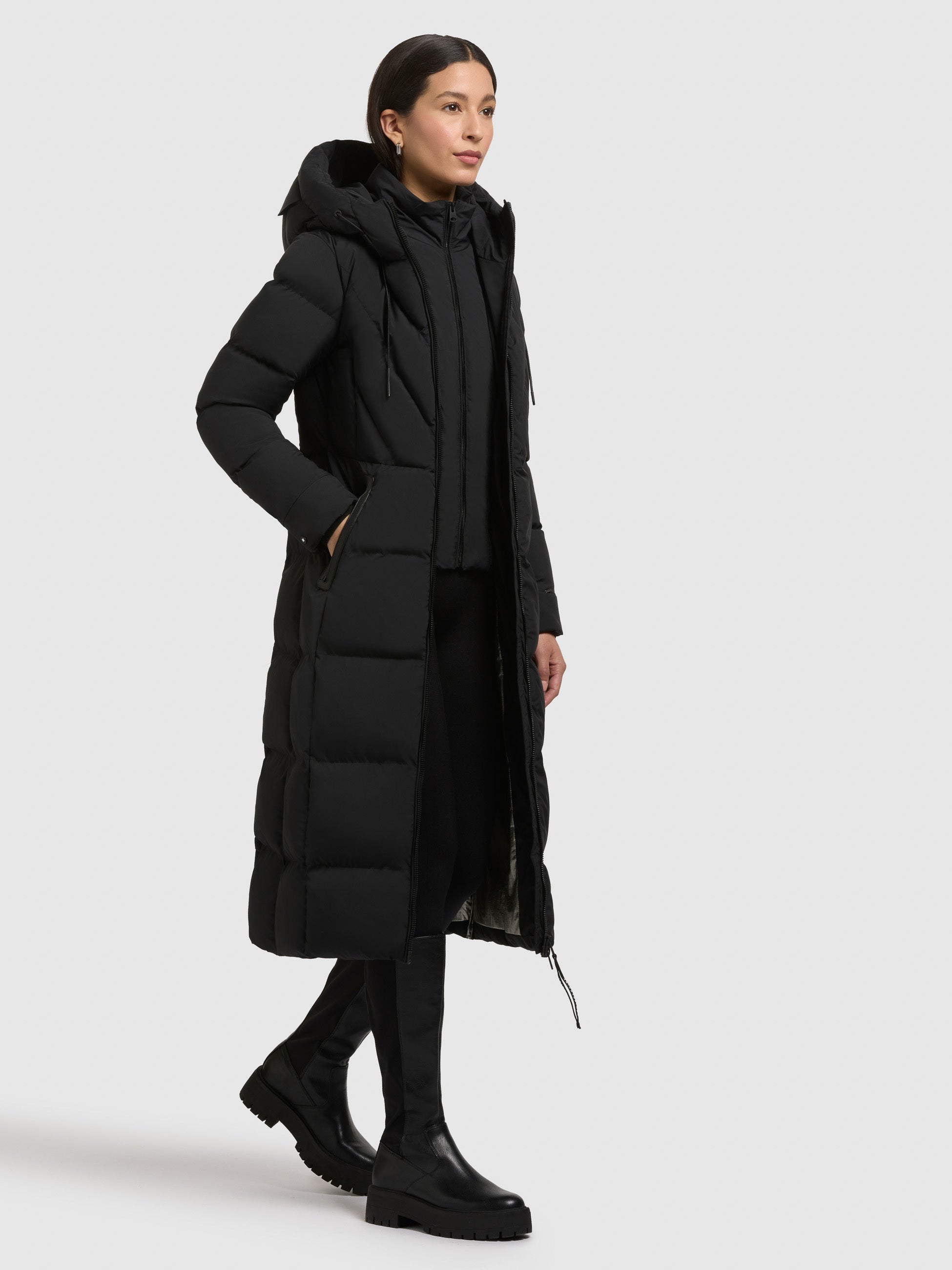 khujo-soria-2in1-damen-steppmantel-black-herausnehmbarer-einsatz image 6
