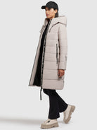 khujo-coat-jilias4-light-beige-gesteppter-wintermantel-damen image 2