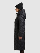 khujo-mantel-cilia-black-knielanger-steppmantel-regular-fit image 5
