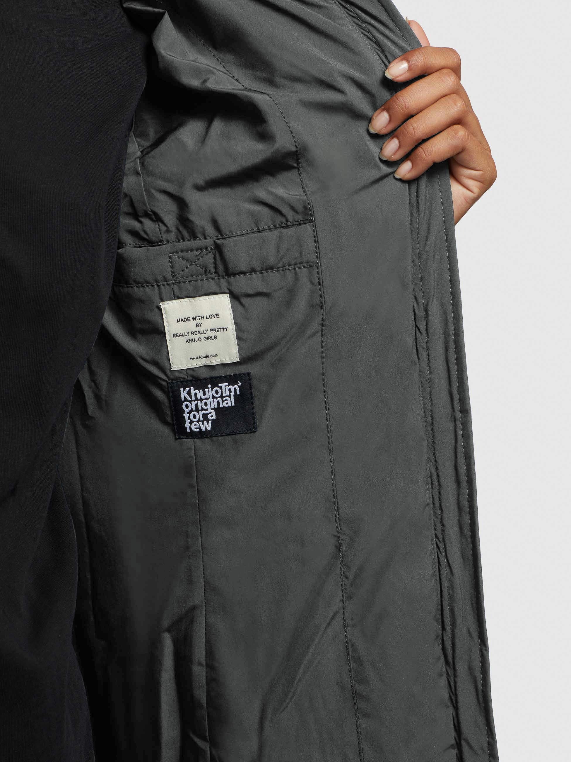 khujo-mantel-aribay4-light-grau-damen-steppmantel-lang-mit-kapuze image 8