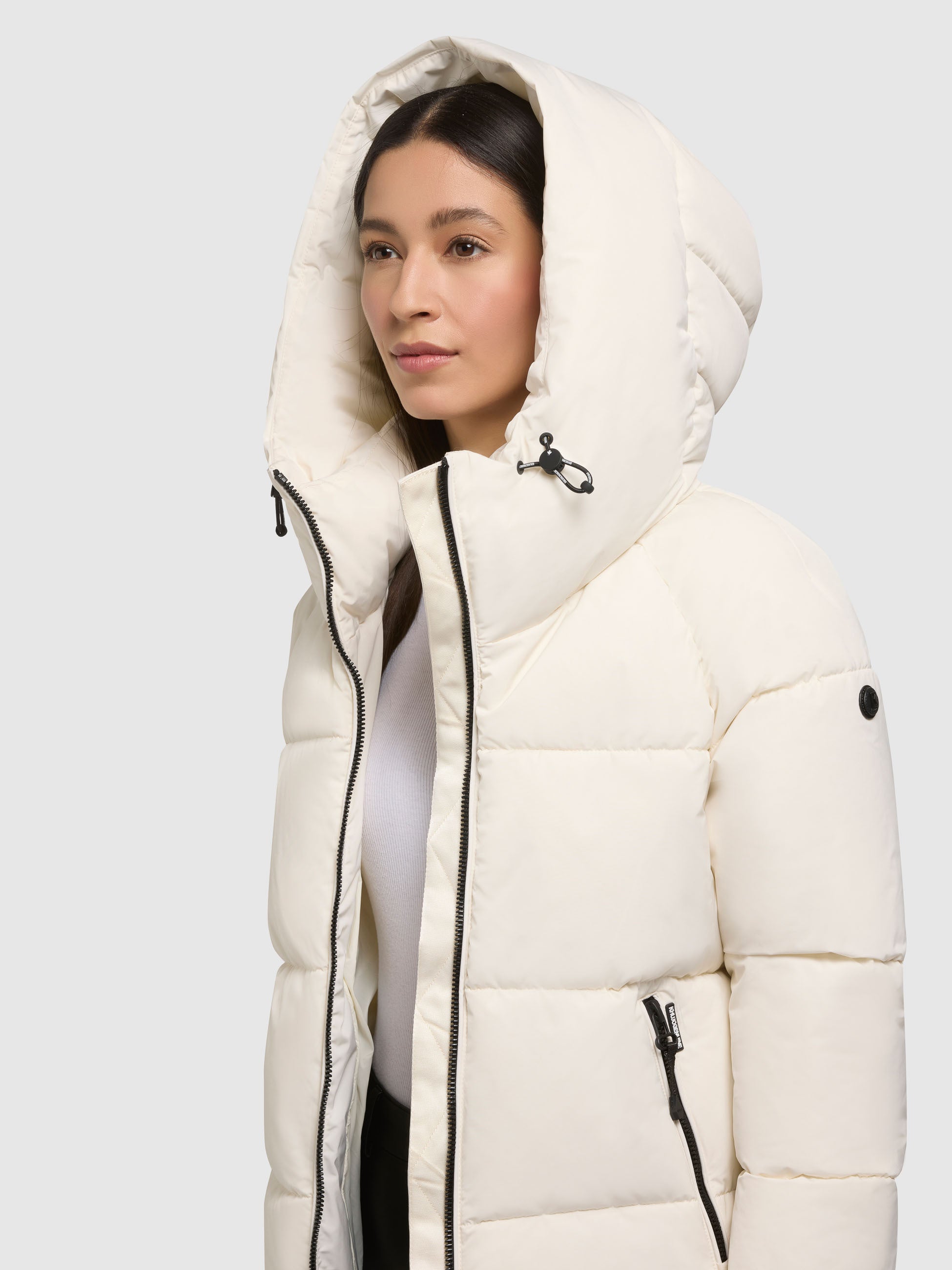 khujo-jacke-ono-luna-white-h-ftlange-damen-steppjacke-mit-kapuze image 7