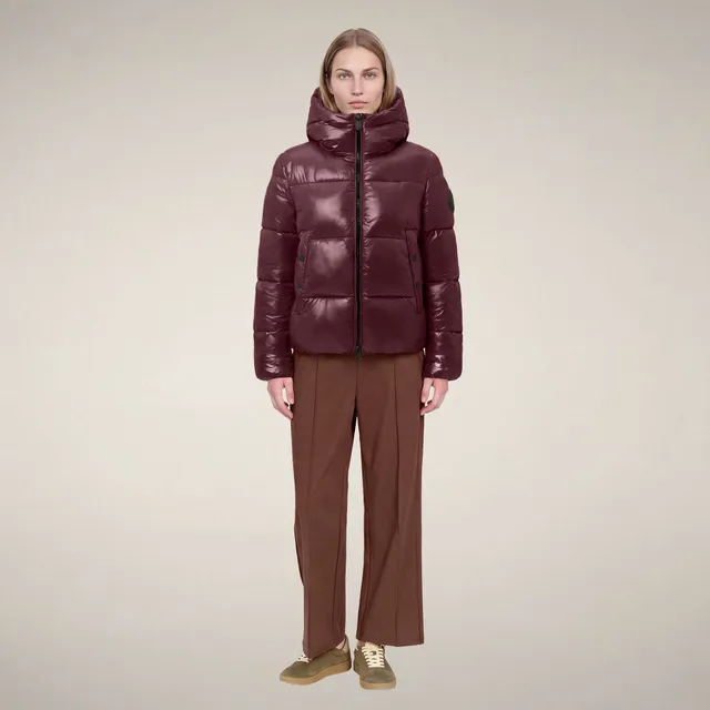 save-the-duck-biddy-damen-daunenjacke-bordeaux image 1