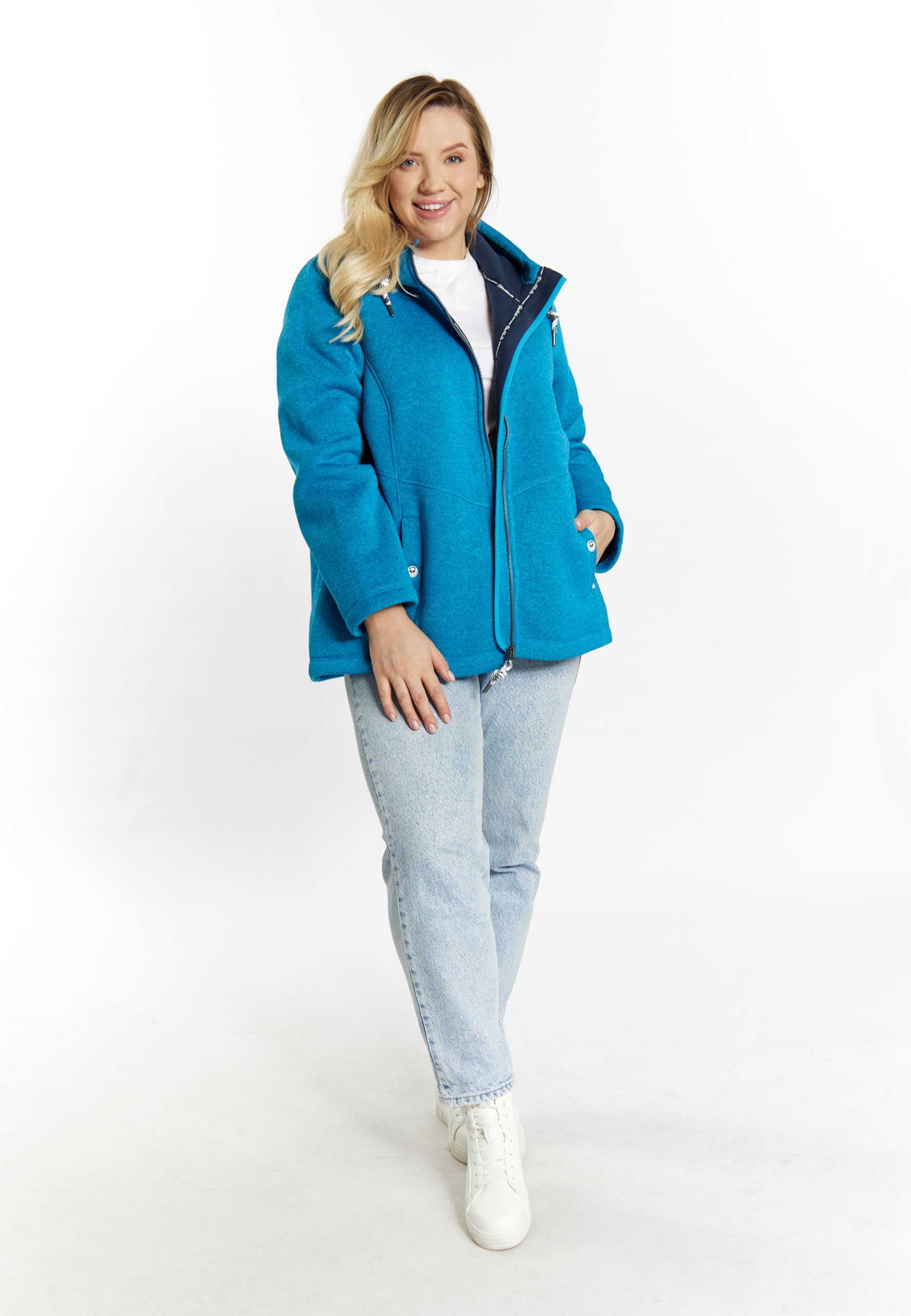schmuddelwedda-damen-strickfleecejacke image 4