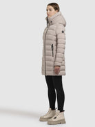 khujo-nekar-damen-steppjacke-light-beige image 5