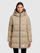 khujo-jacke-tanare3-beige-steppjacke-regular-fit-damen image 4