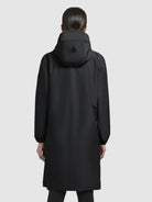khujo-timea-schwarz-damen-kurzmantel-leicht-mit-packtasche image 3