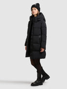 khujo-coat-haya2-matt-black image 2