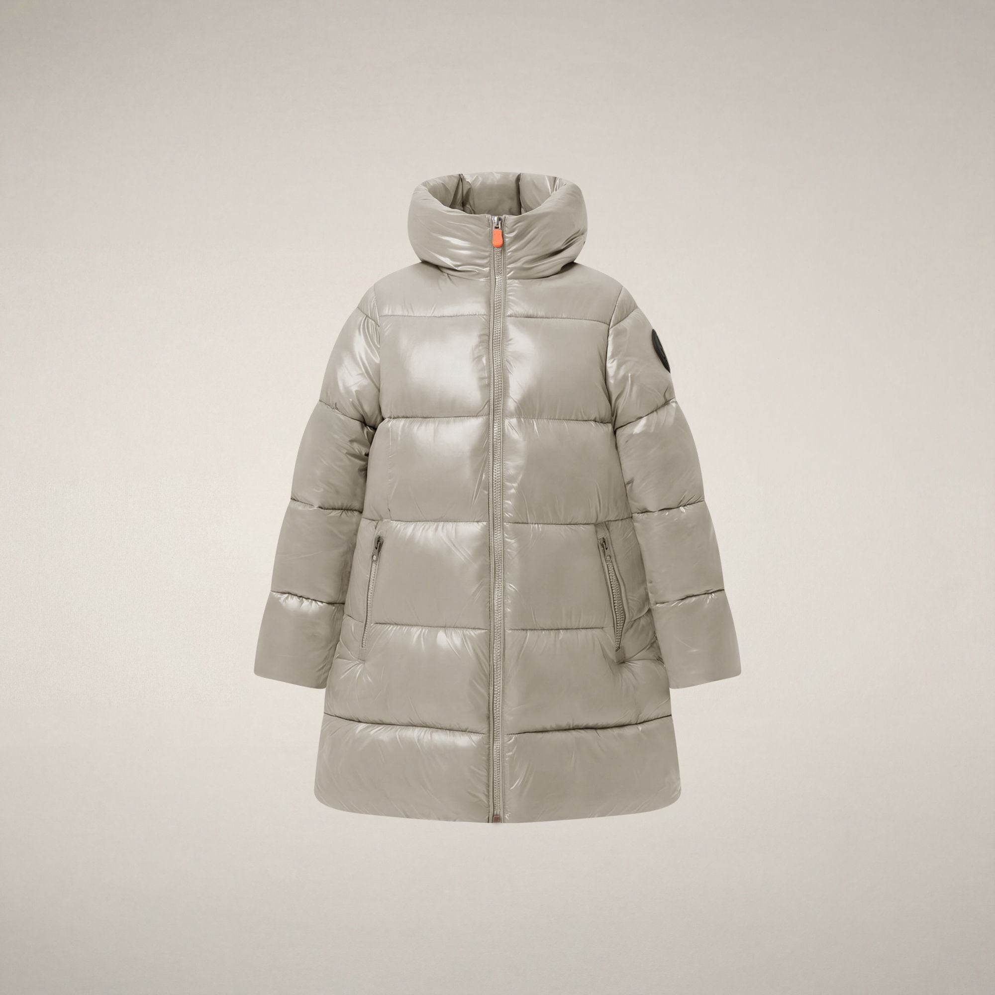 save-the-duck-millie-m-dchen-steppjacke-lang-hellbeige image 1