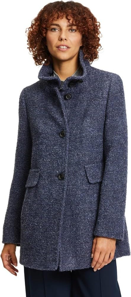 gil-bret-damen-wolljacke-9550-6107-wollboucl-mit-stehkragen image 3