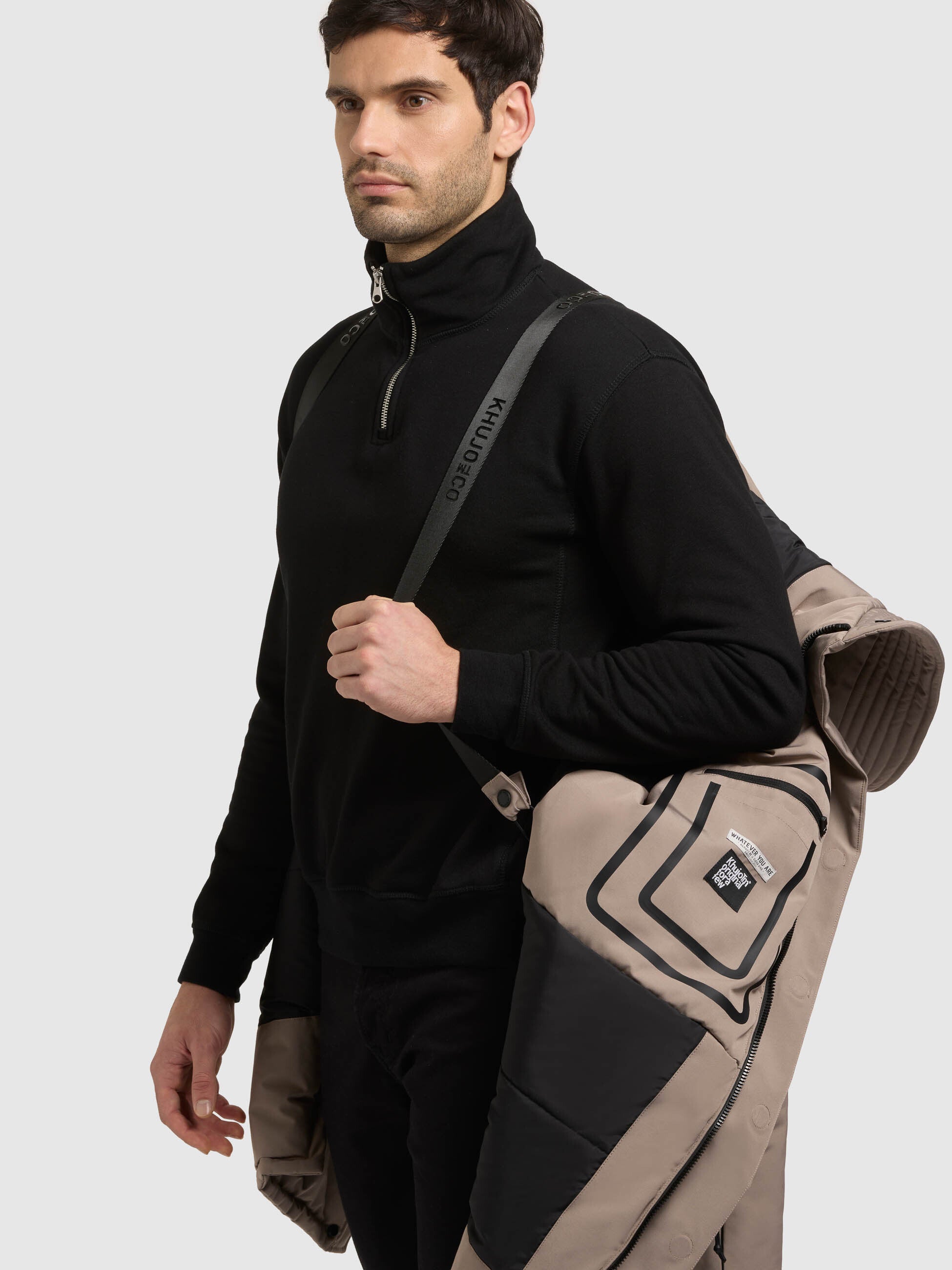 khujo-mantel-larc-graubeige-kurzmantel-parka-mit-kapuze image 8
