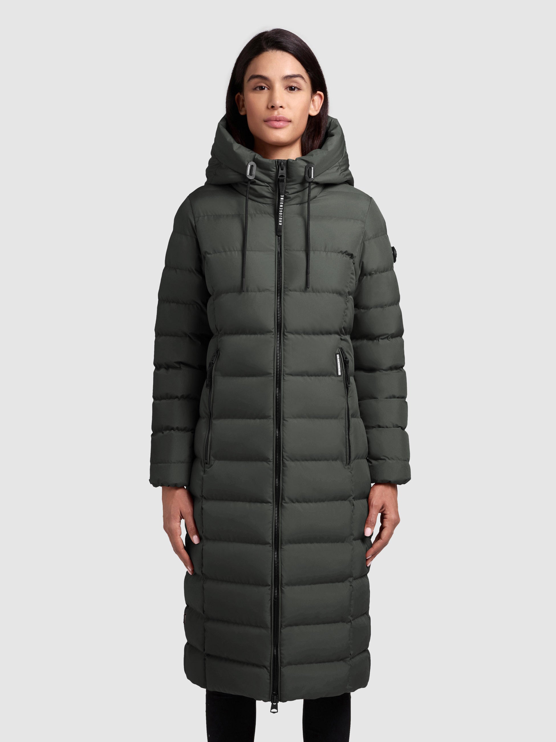 khujo-simmie-damen-mantel-foam-green-knielanger-steppmantel-regular-fit-mit-kapu image 4