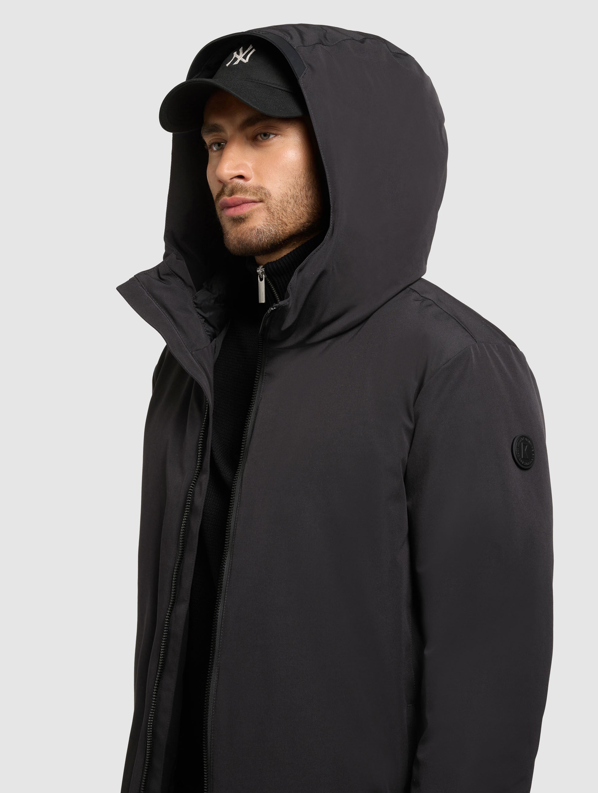 khujo-nedd-winterjacke-obrage-grey-parka image 8