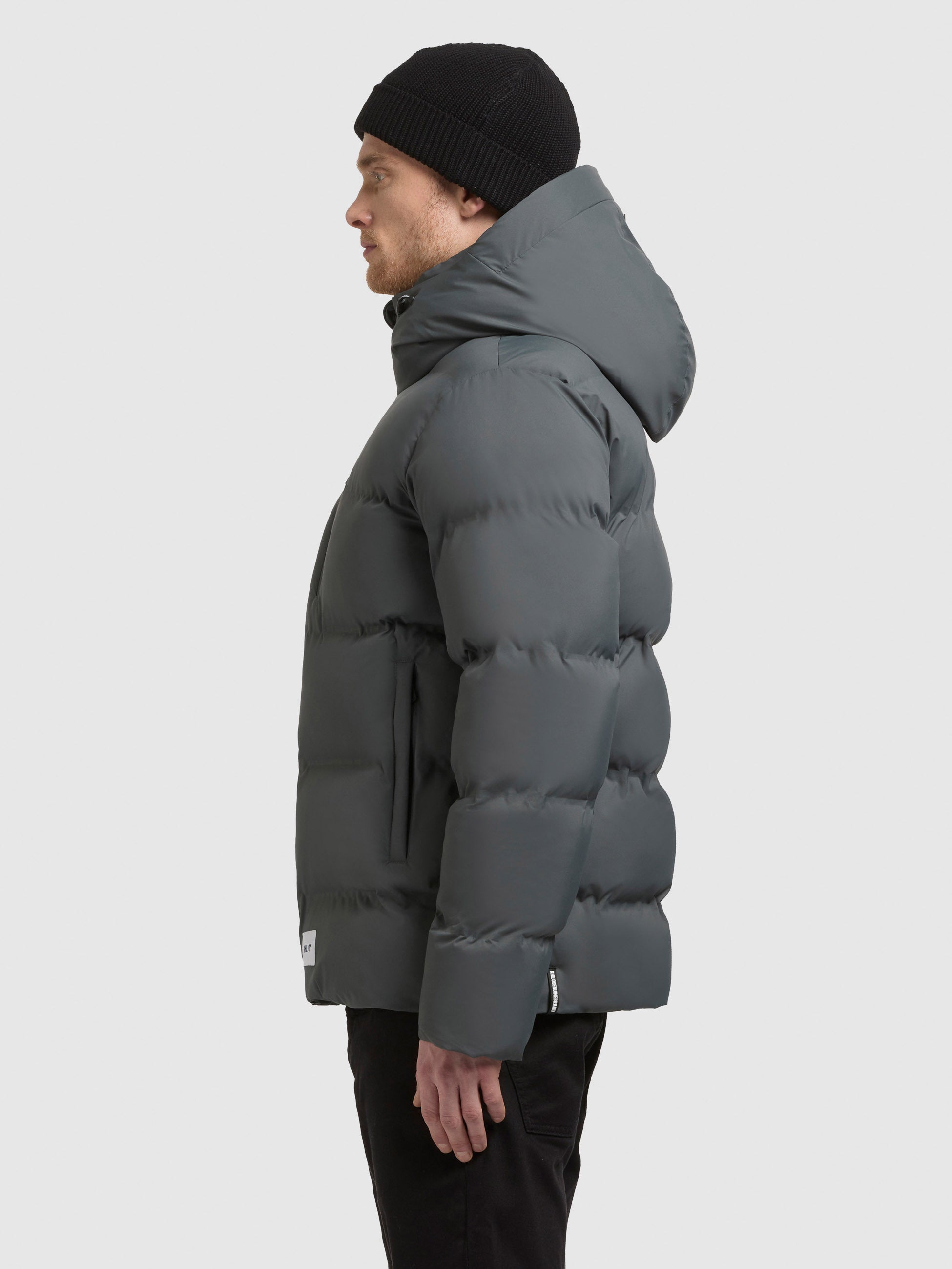 khujo-jacke-silas3-foam-green-wattierte-steppjacke-mit-kapuze image 5