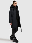 khujo-mantel-yaak3-black-leicht-wattierter-kurzmantel image 6