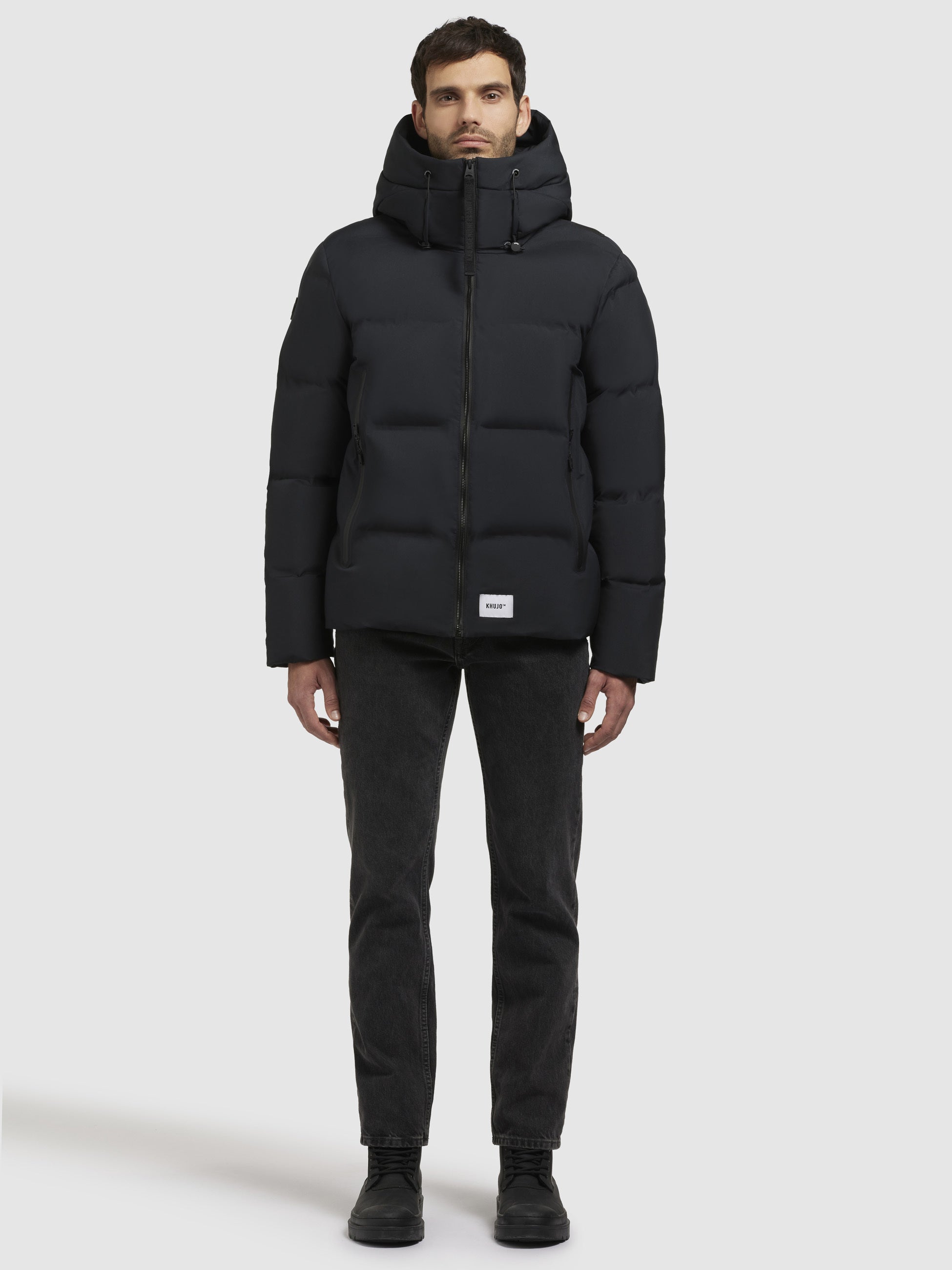 khujo-jacke-wesh2-dunkelgrau-h-ftlange-warme-steppjacke-mit-kapuze image 1