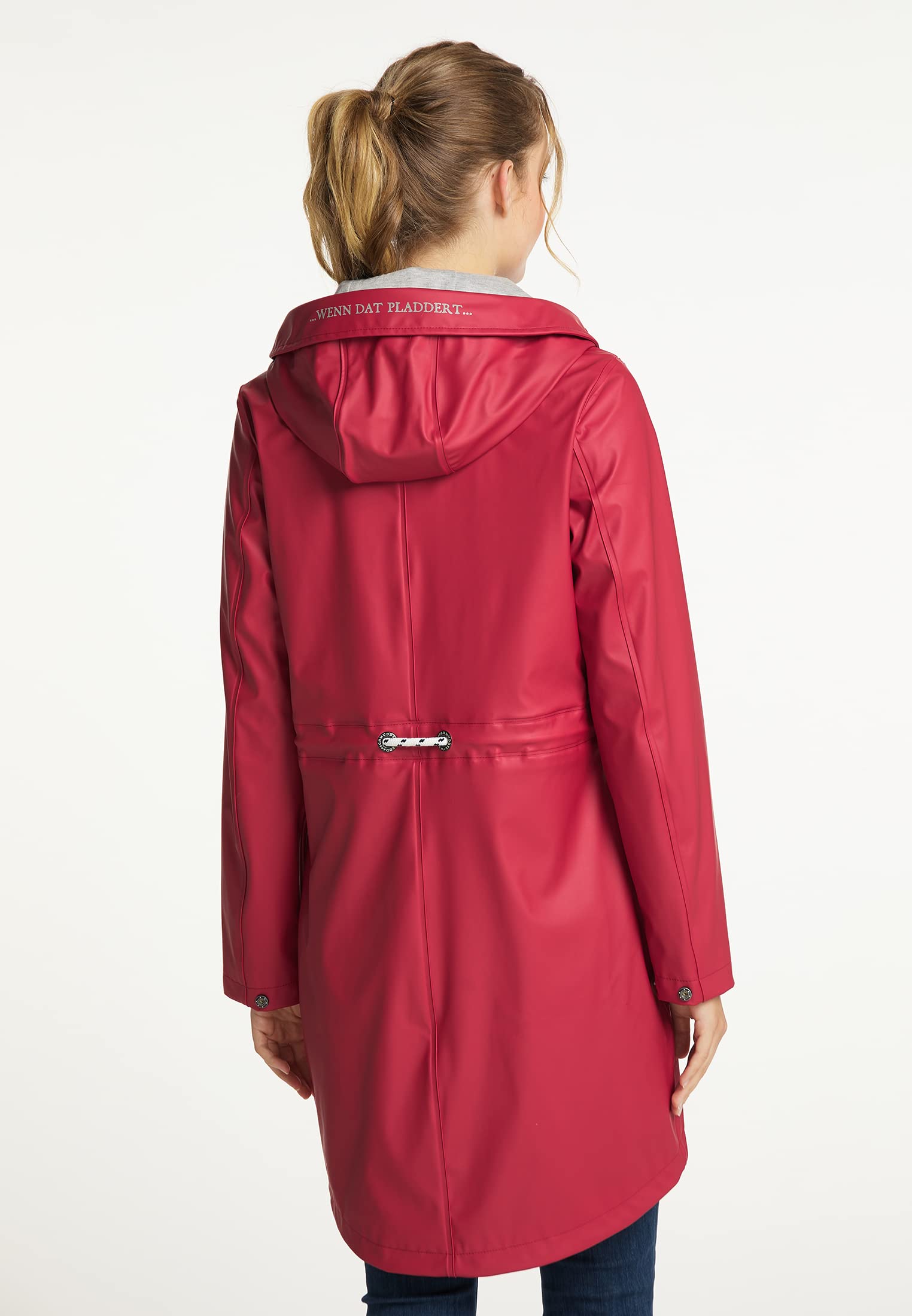 schmuddelwedda-damen-regenmantel-klassischer-wetter-regenmantel image 4