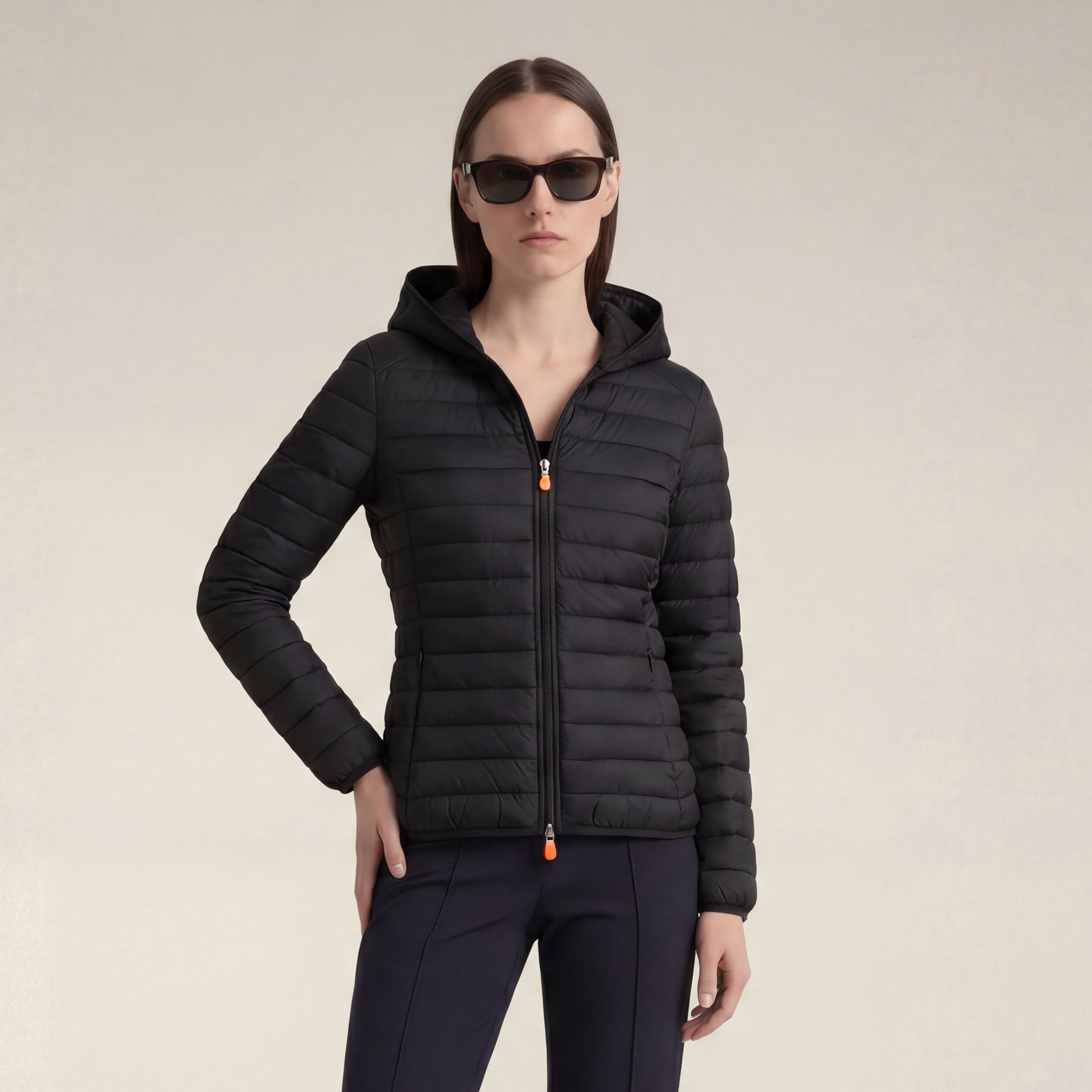 save-the-duck-daisy-damen-steppjacke-schwarz-mit-kapuze image 5