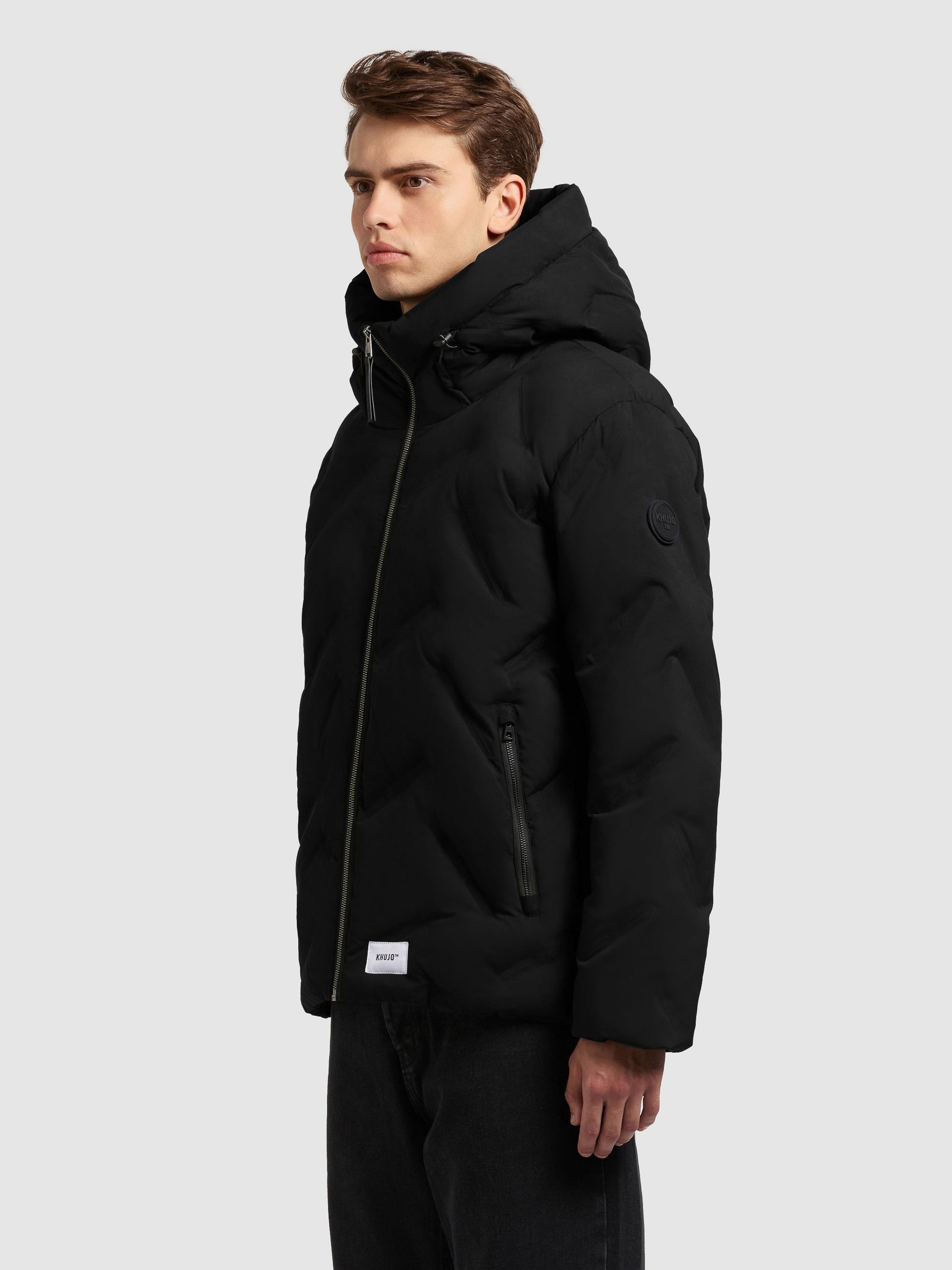 khujo-jacke-onert-black-steppjacke-h-ftlang-mit-kapuze image 5
