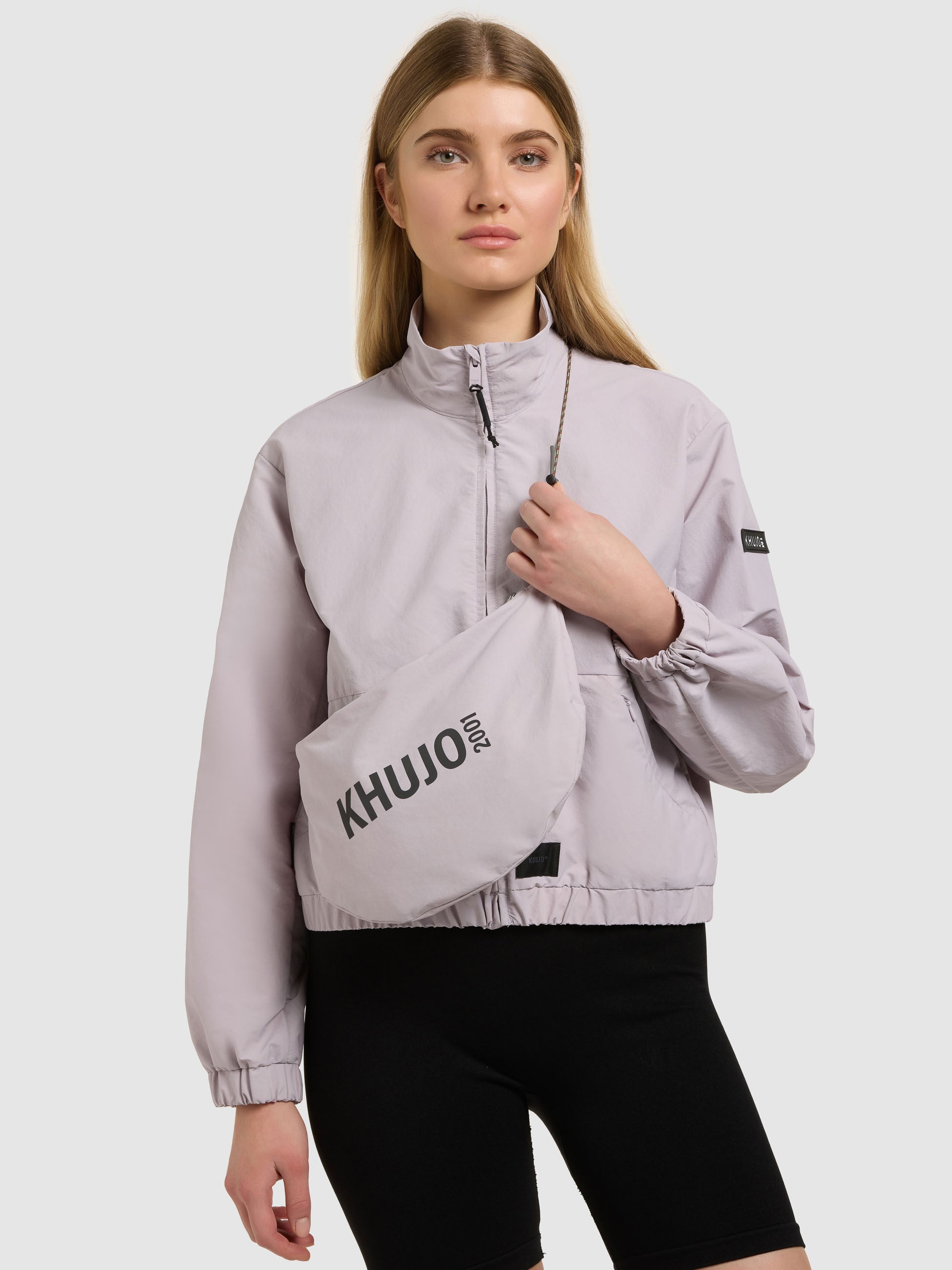 khujo-jacke-leitzi-with-bag-raindrops-lilac-leichte-damen-sommerjacke-mit-tasche image 7