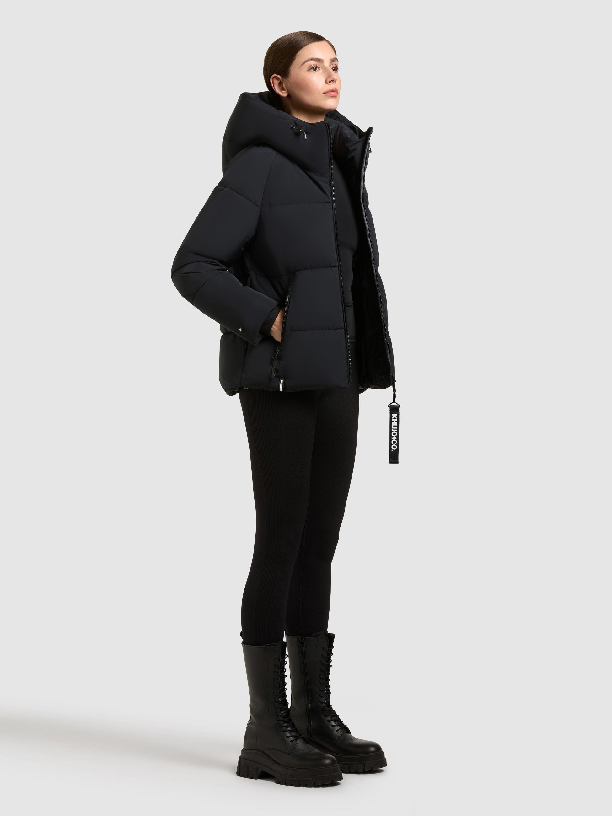 khujo-ono-steppjacke-port-blue-damen-h-ftlang-mit-kapuze image 2