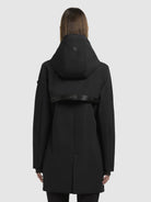 khujo-jacke-izaf3-damen-regenjacke-black image 3